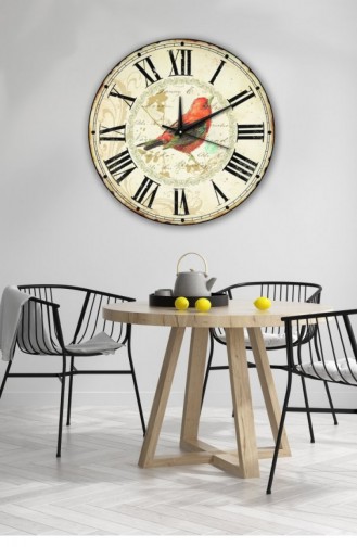 Retro Tasarımlı Duvar Saati 40 X 40 Mbolddsx40 0788