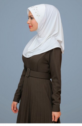 Cream Hoofddoek 1605