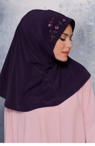 Plum Scarf 1610