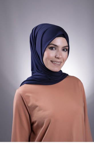 Navy Blue Sjaal 2244