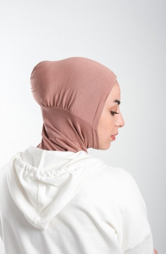 Vizon Pratik Hazır Geçmeli Tesettür Bone Sandy Kumaş Spor Hijab 2113 10