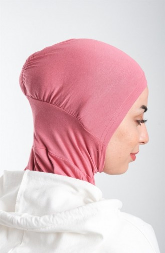 Violet Pratik Hazır Geçmeli Tesettür Bone Sandy Kumaş Spor Hijab 2113 21