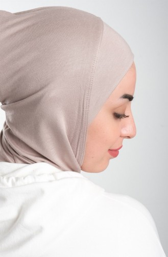 Vizon Pratik Hazır Geçmeli Tesettür Bone Sandy Kumaş Lüks Hijab 2115 10