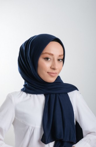 Navy Blue Sjaal 5256