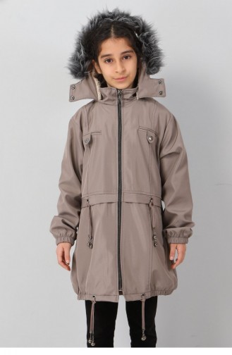 Beige Kinderjacken 12206