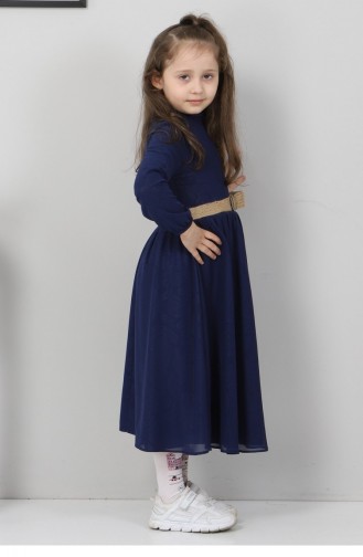 Indigo Kinderjurk 12435