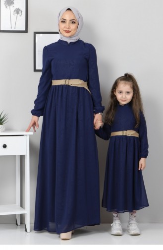 Indigo Kinderjurk 12435