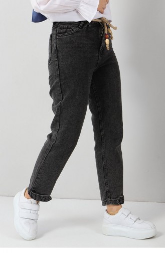 Light Black Broek 12930