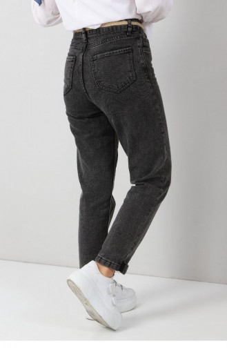 Light Black Broek 12930