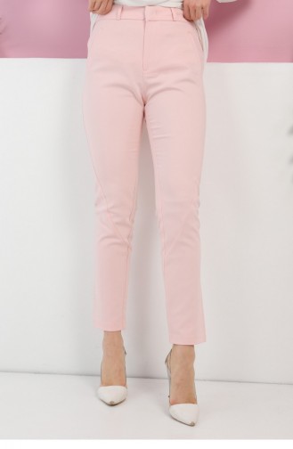 Dar Paça Pantolon Pudra 6023