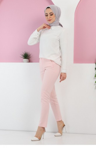 Dar Paça Pantolon Pudra 6023
