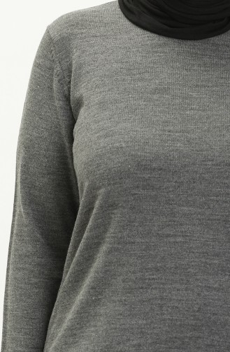 Pull en Tricot Grande Taille 2033-06 Anthracite 2033-06