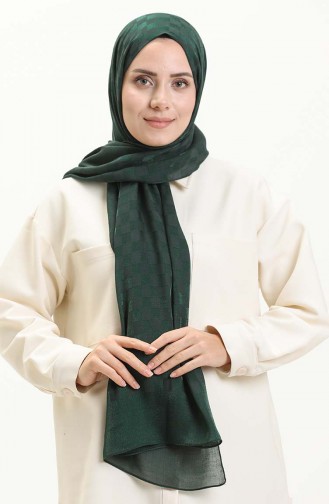 Luxury Shawl 70223-11 Emerald Green 70223-11