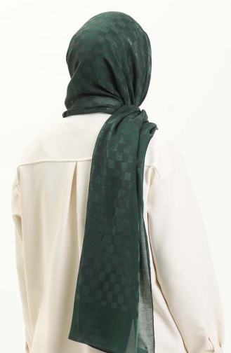 Luxury Shawl 70223-11 Emerald Green 70223-11