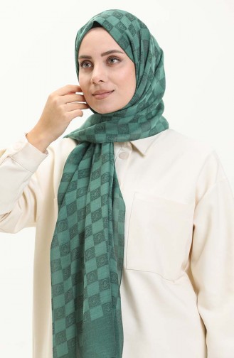 Luxury Shawl 70224-01 Green 70224-01