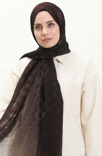 Luxury Shawl 70224-03 Dark Brown 70224-03