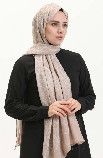 شال فاخر 70225-13 بني فاتح 70225-13