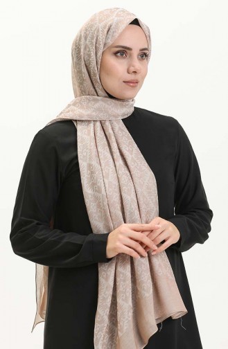 Luxury Shawl 70225-13 Milk Coffee 70225-13