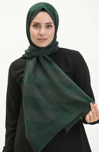 Luxury Shawl 70226-03 Emerald Green 70226-03