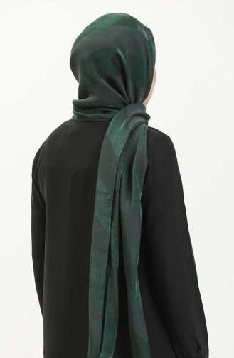 Luxury Shawl 70226-03 Emerald Green 70226-03