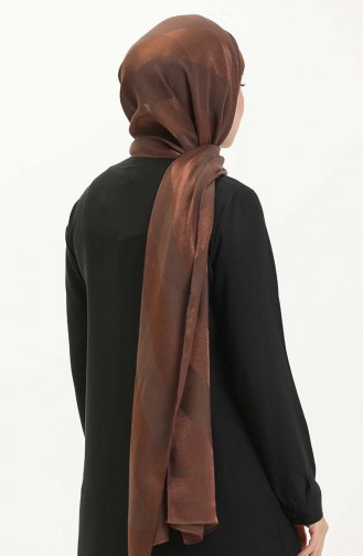 Luxury Shawl 70226-06 Brown 70226-06