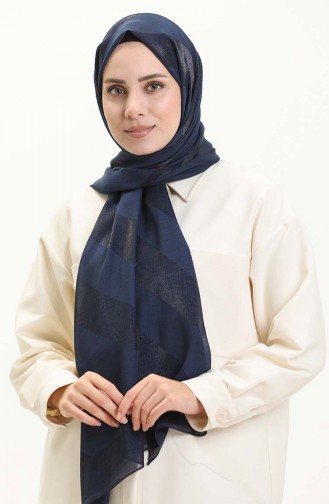 Navy Blue Sjaal 70226-08