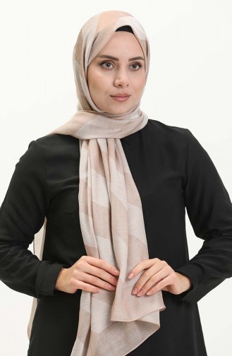 Luxury Shawl 70226-11 Milk Coffee 70226-11