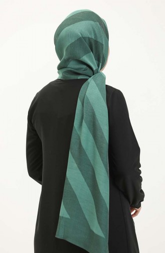 Luxury Shawl 70226-14 Green 70226-14