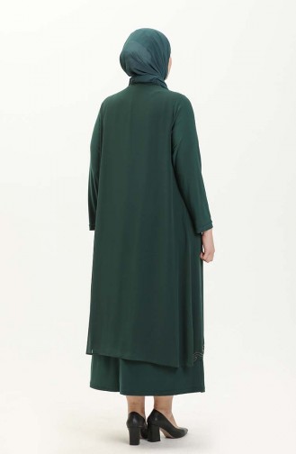 Emerald İslamitische Avondjurk 5098-08
