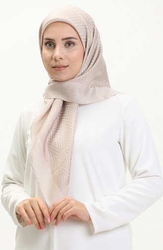 Prenses Eşarp 70232-03 Sütlü kahve