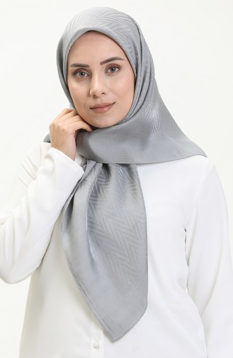 Prenses Eşarp 70232-15 Gri
