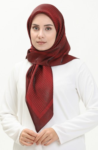 Claret red Hoofddoek 70233-05