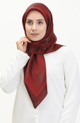 Claret red Hoofddoek 70233-05