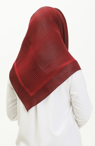 Claret red Hoofddoek 70233-05