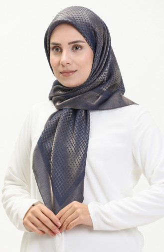 Navy Blue Hoofddoek 70233-07