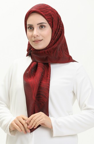 Claret red Hoofddoek 70235-09