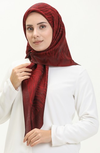 Claret red Hoofddoek 70235-09