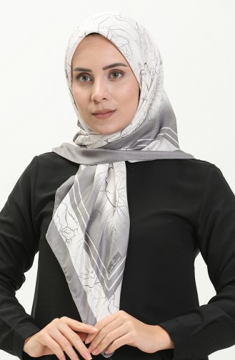 Light Black Hoofddoek 70236-07