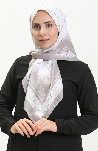 Dubai Cashmere Scarf 70236-08 Light Gray 70236-08