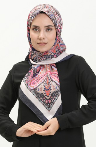 Dubai Cashmere Scarf 70238-02 Navy Blue 70238-02