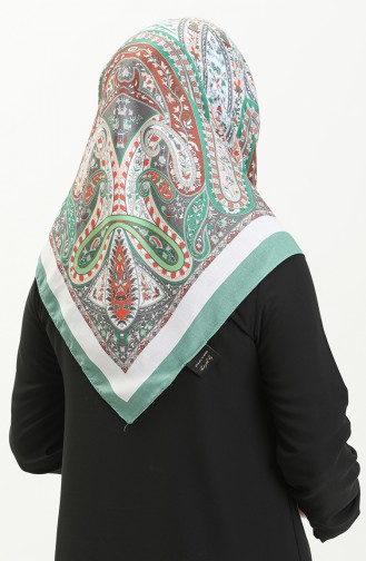 Dubai Cashmere Scarf 70238-06 Green 70238-06