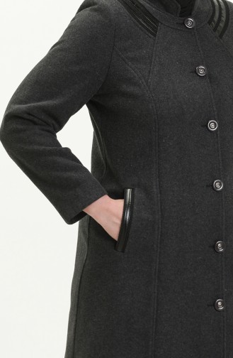 Plus Size Cachet Coat 0417-03 Smoke-Colored 0417-03