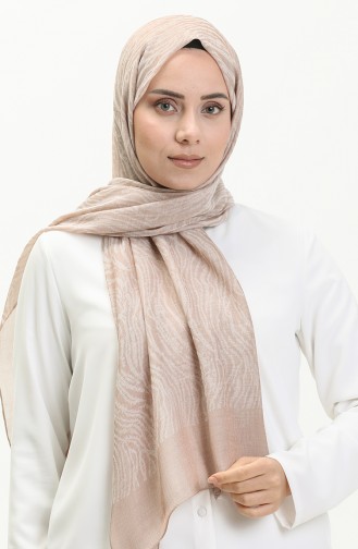 Luxury Shawl 70231-01 Milk Coffee 70231-01