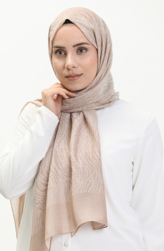 Luxury Shawl 70231-01 Milk Coffee 70231-01