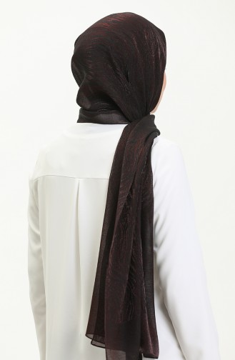 Luxury Shawl 70231-07 Dark Brown 70231-07