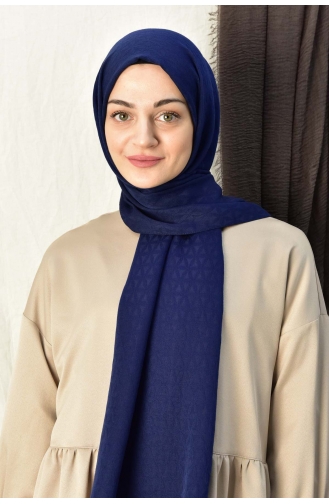Colourway Yıldız Desen Şal 000052-18 Lacivert