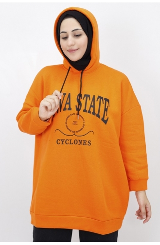 Orange Sweatshirt 23140-01