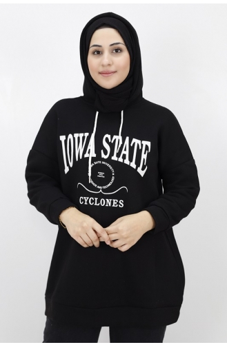 Sweatshirt Noir 23140-02