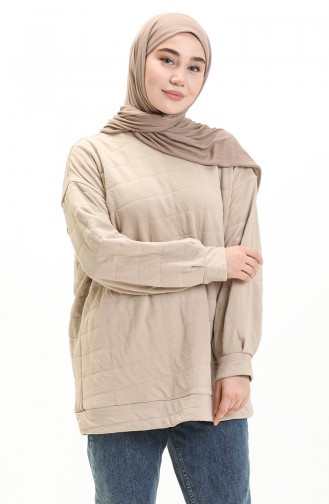 Beige Sweatshirt 3911