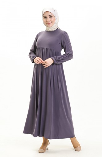 Shirred Sandy Dress 1934-08 Lilac 1934-08